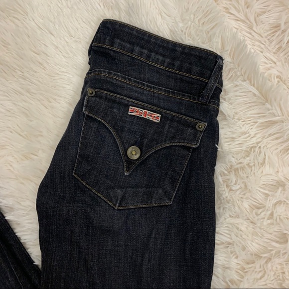 Hudson Carly Flap Pocket Straight Jeans - Picture 9 of 13